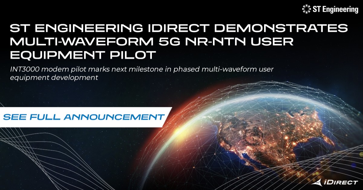 ST Engineering iDirect ad
