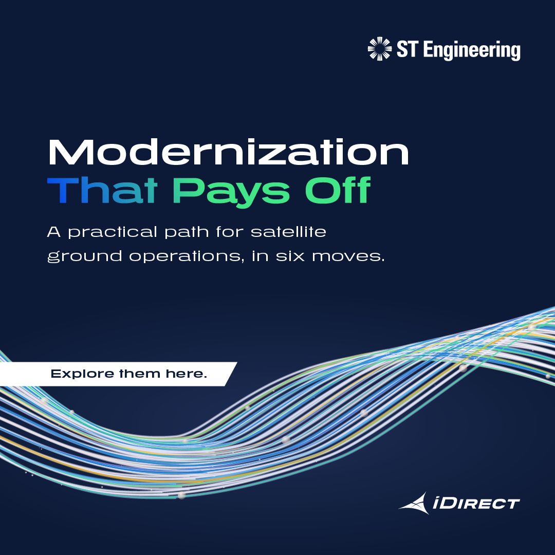 ST Engineering iDirect ad