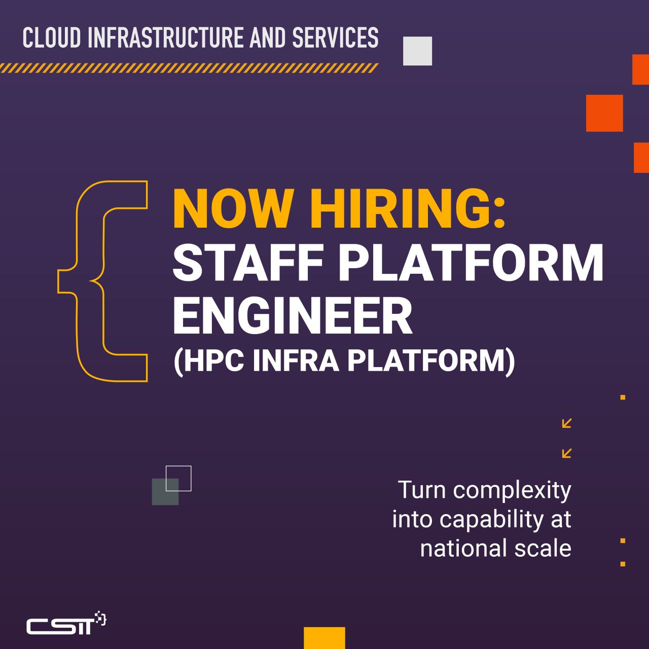 Centre for Strategic Infocomm Technologies (CSIT) ad