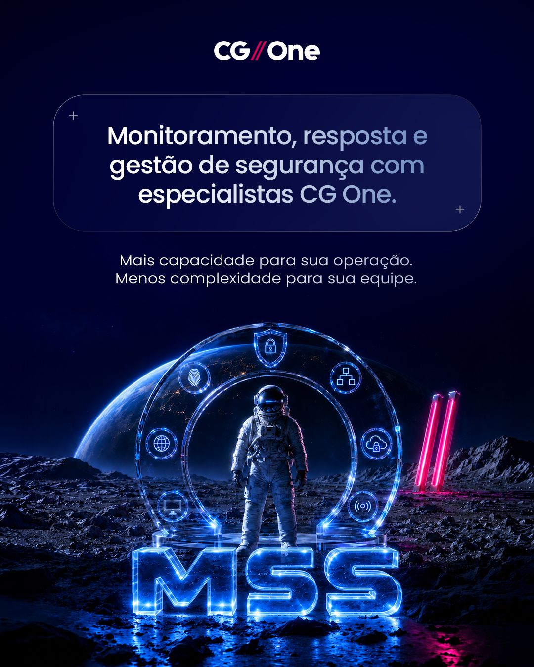 CG One ad