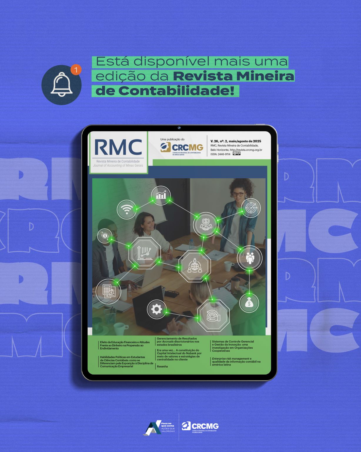 Conselho Regional de Contabilidade de Minas Gerais (CRCMG) ad