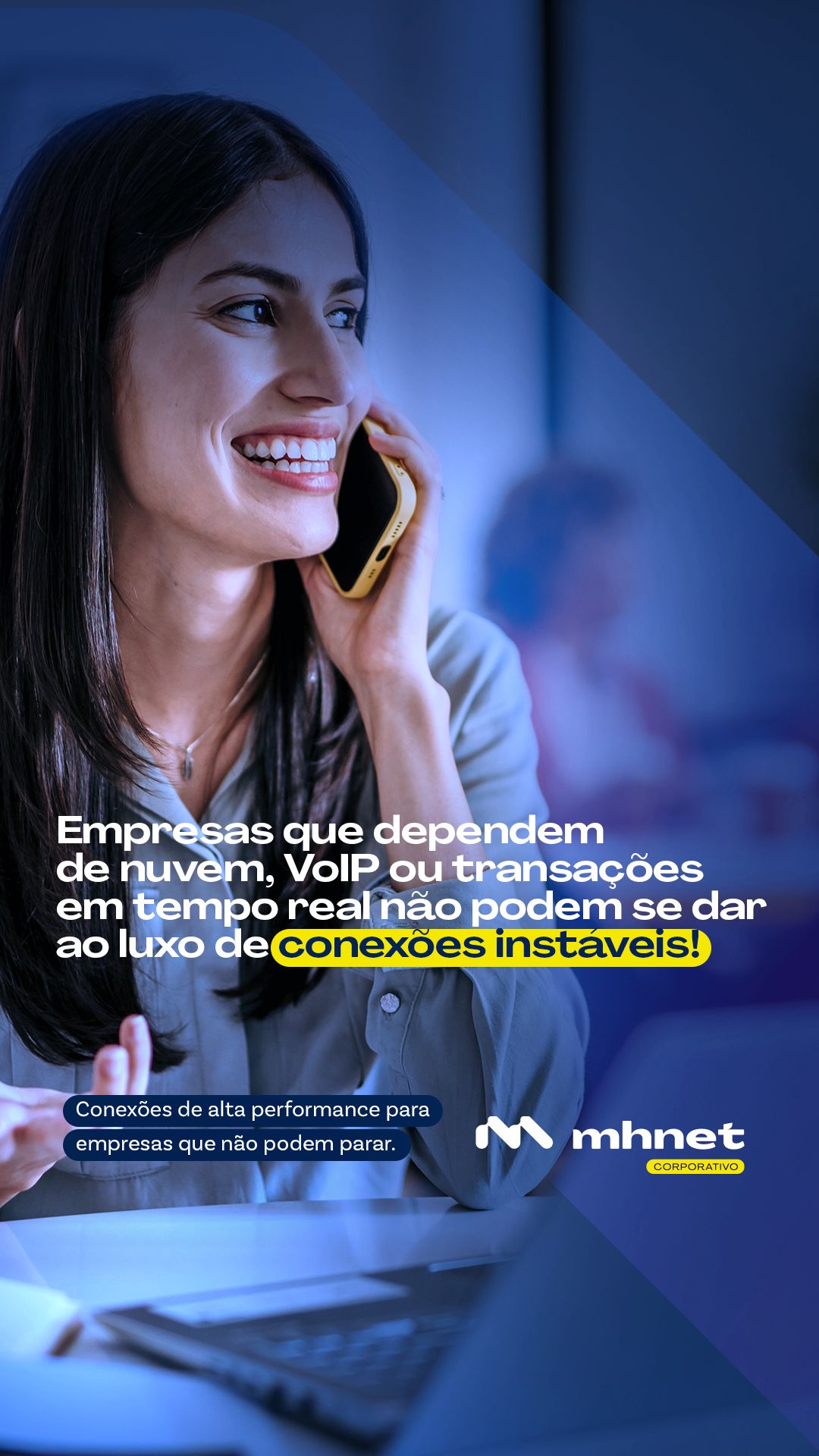Mhnet Telecom ad