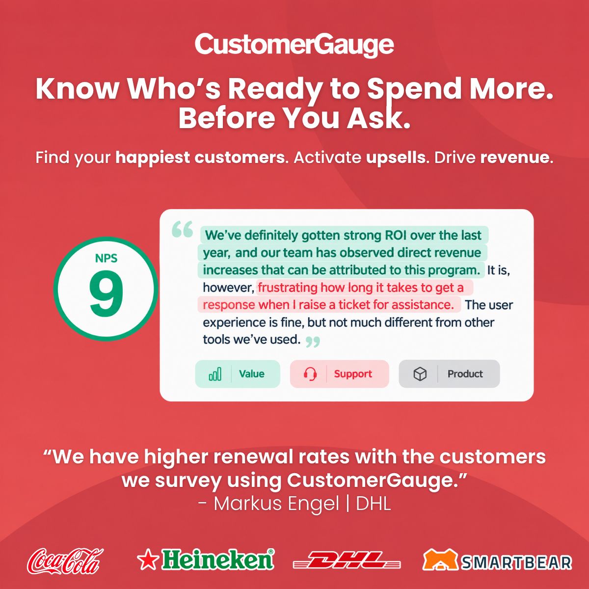 CustomerGauge ad