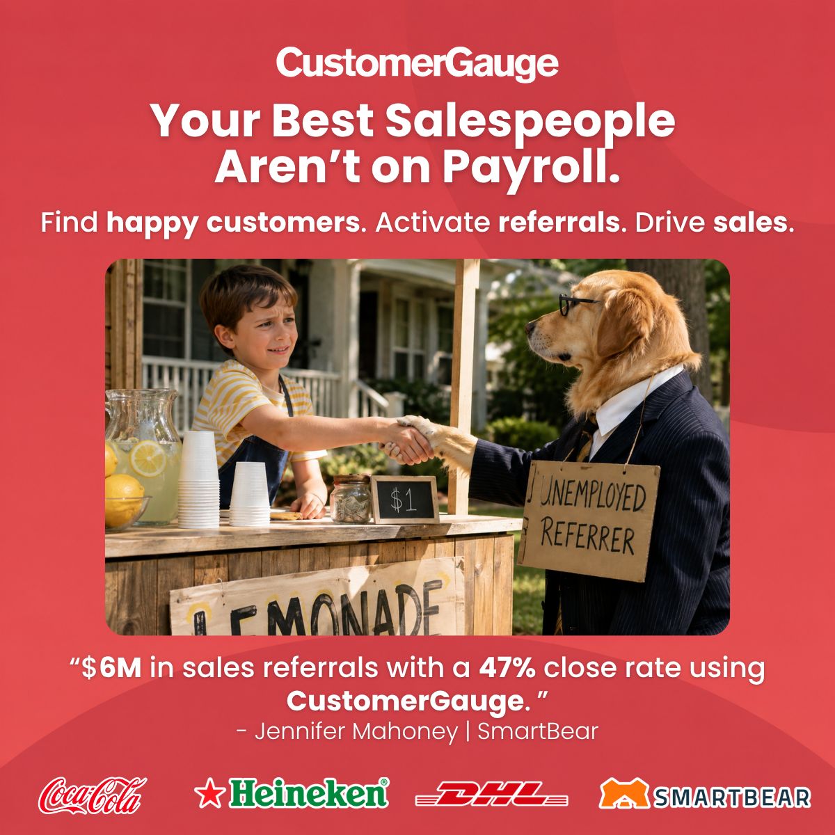 CustomerGauge ad