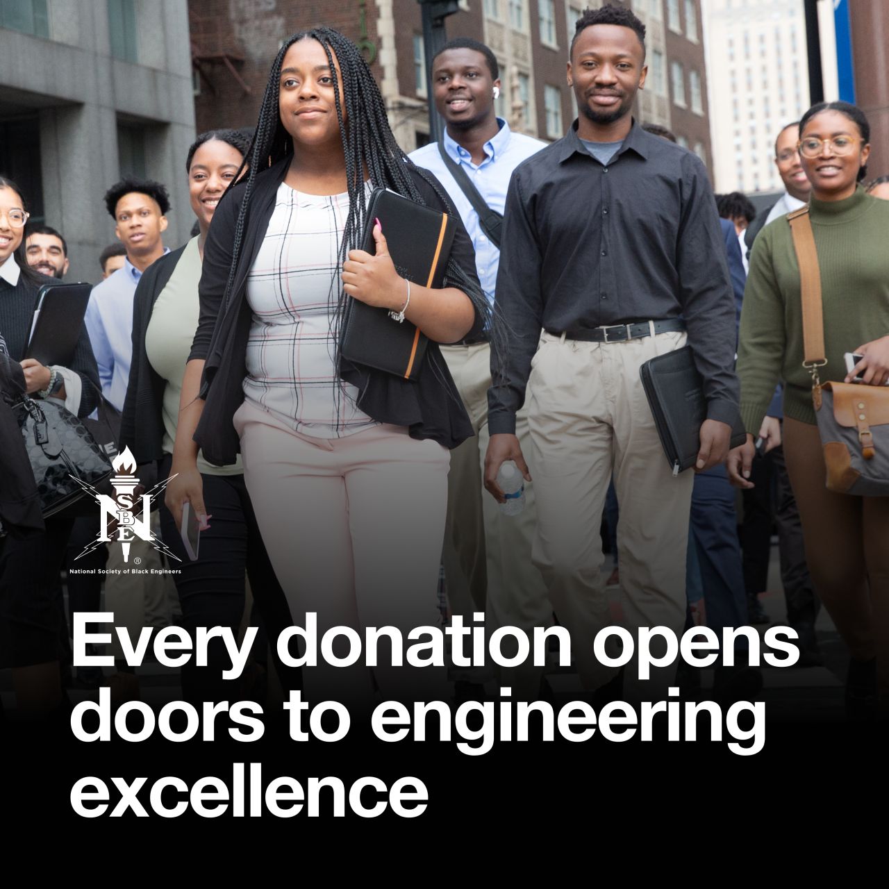 National Society of Black Engineers ad