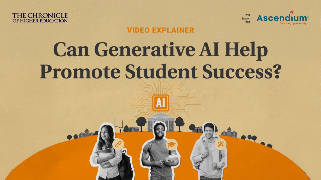 The Chronicle of Higher Education ad
