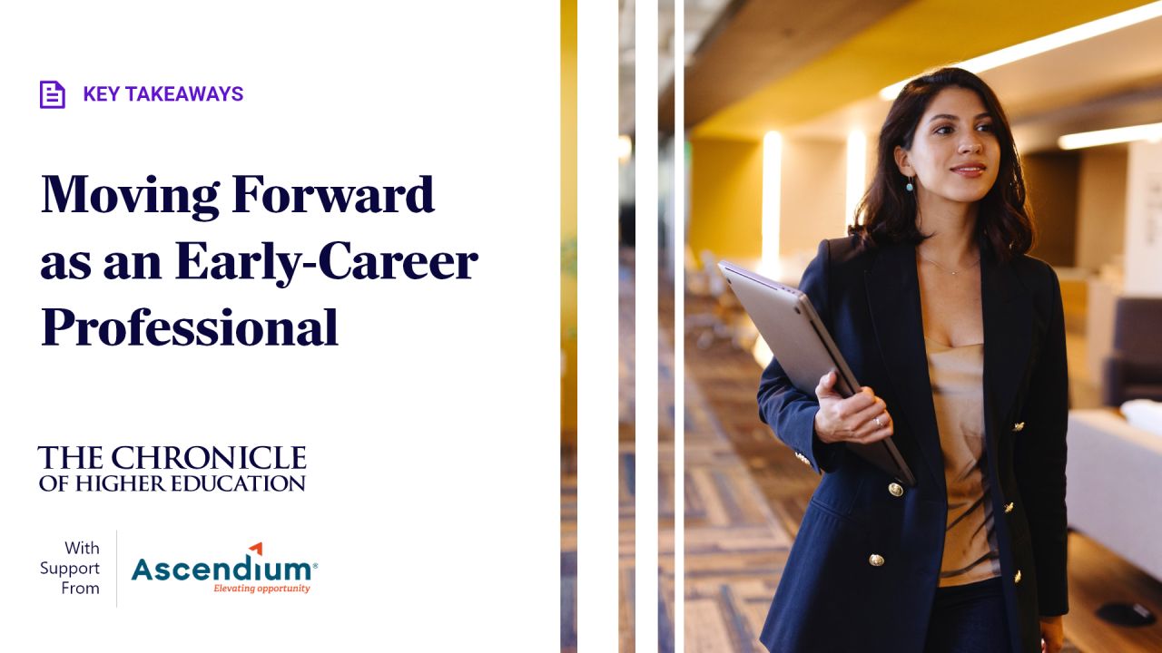 The Chronicle of Higher Education ad