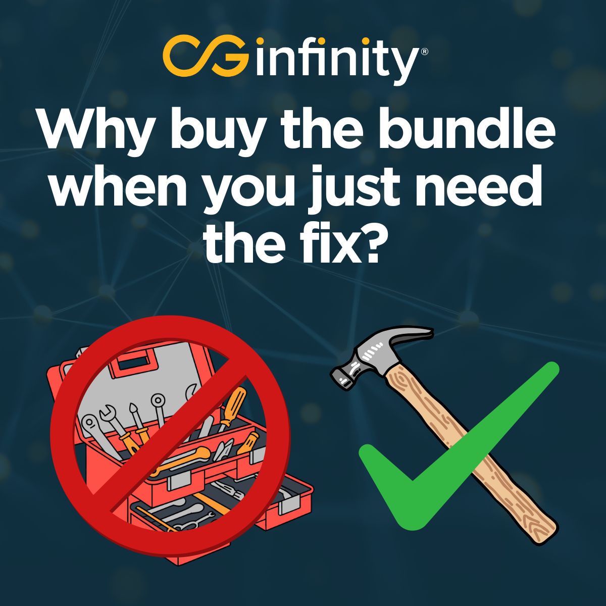 CG Infinity ad