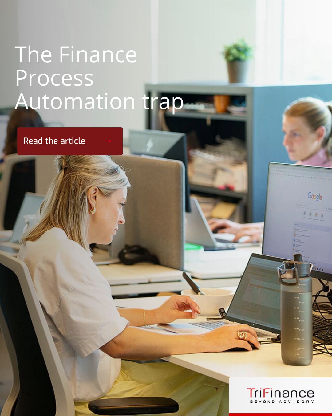 TriFinance Belgium ad
