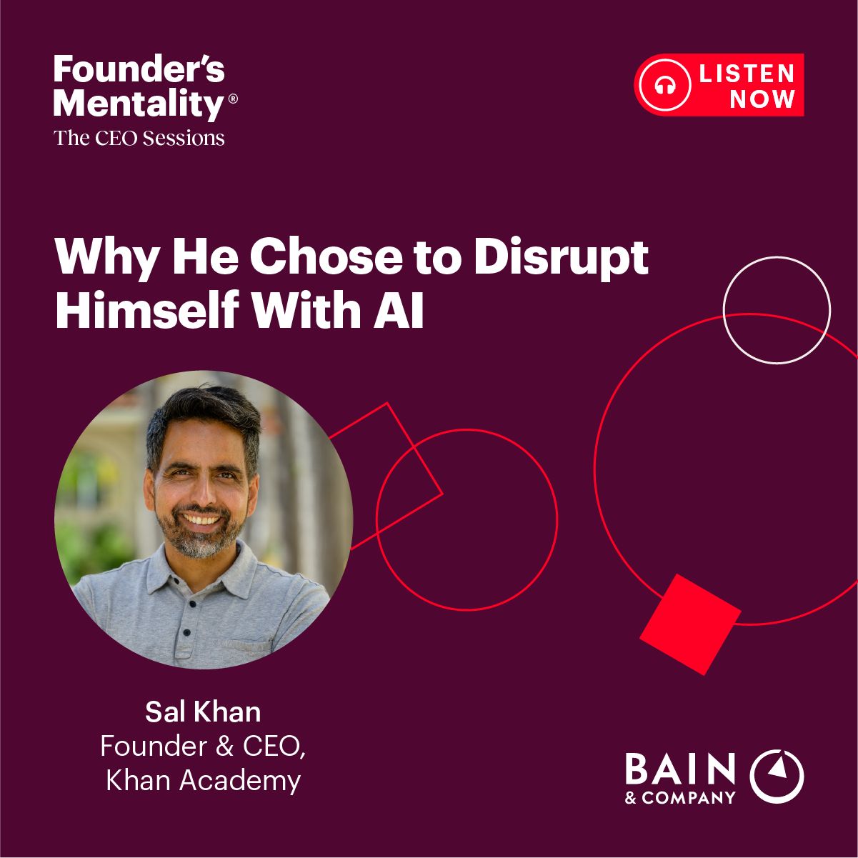 Bain & Company ad