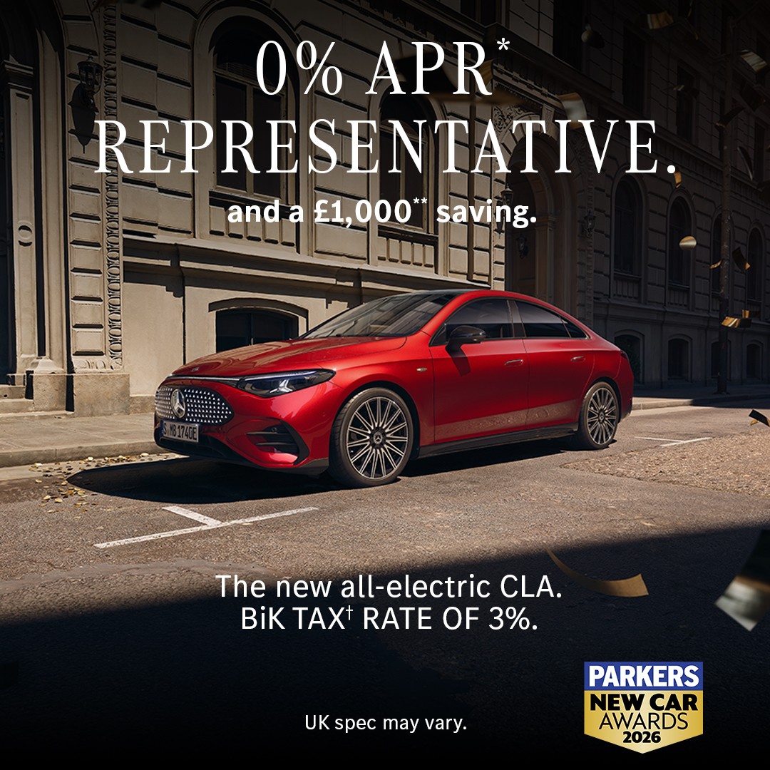Mercedes-Benz in the UK ad