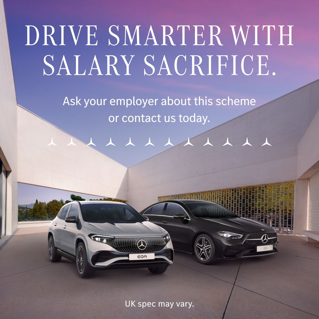 Mercedes-Benz in the UK ad