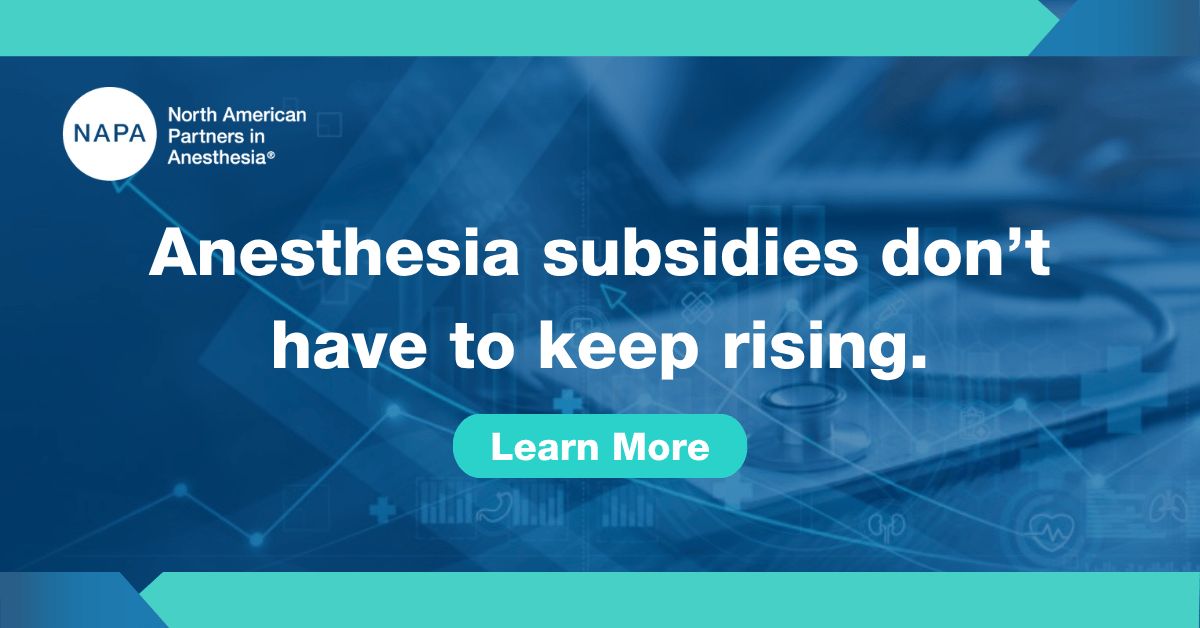 North American Partners in Anesthesia ad