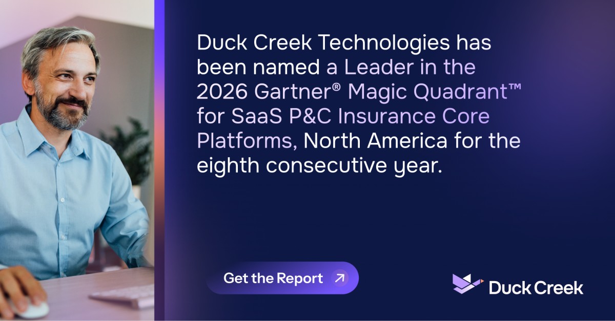 Duck Creek Technologies ad