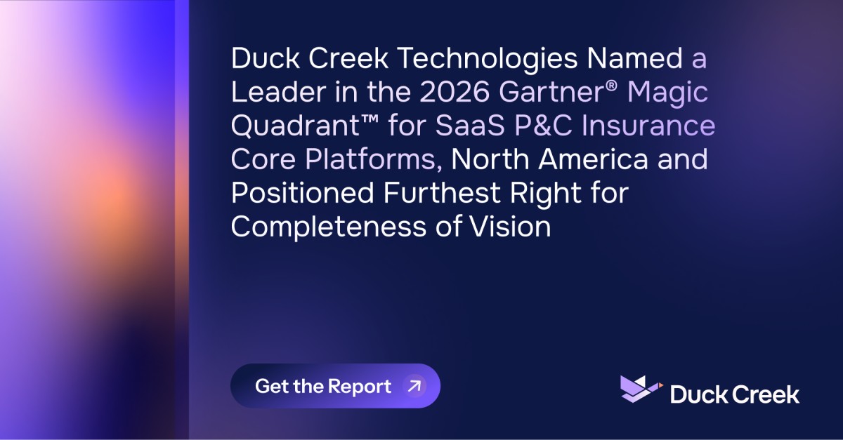 Duck Creek Technologies ad
