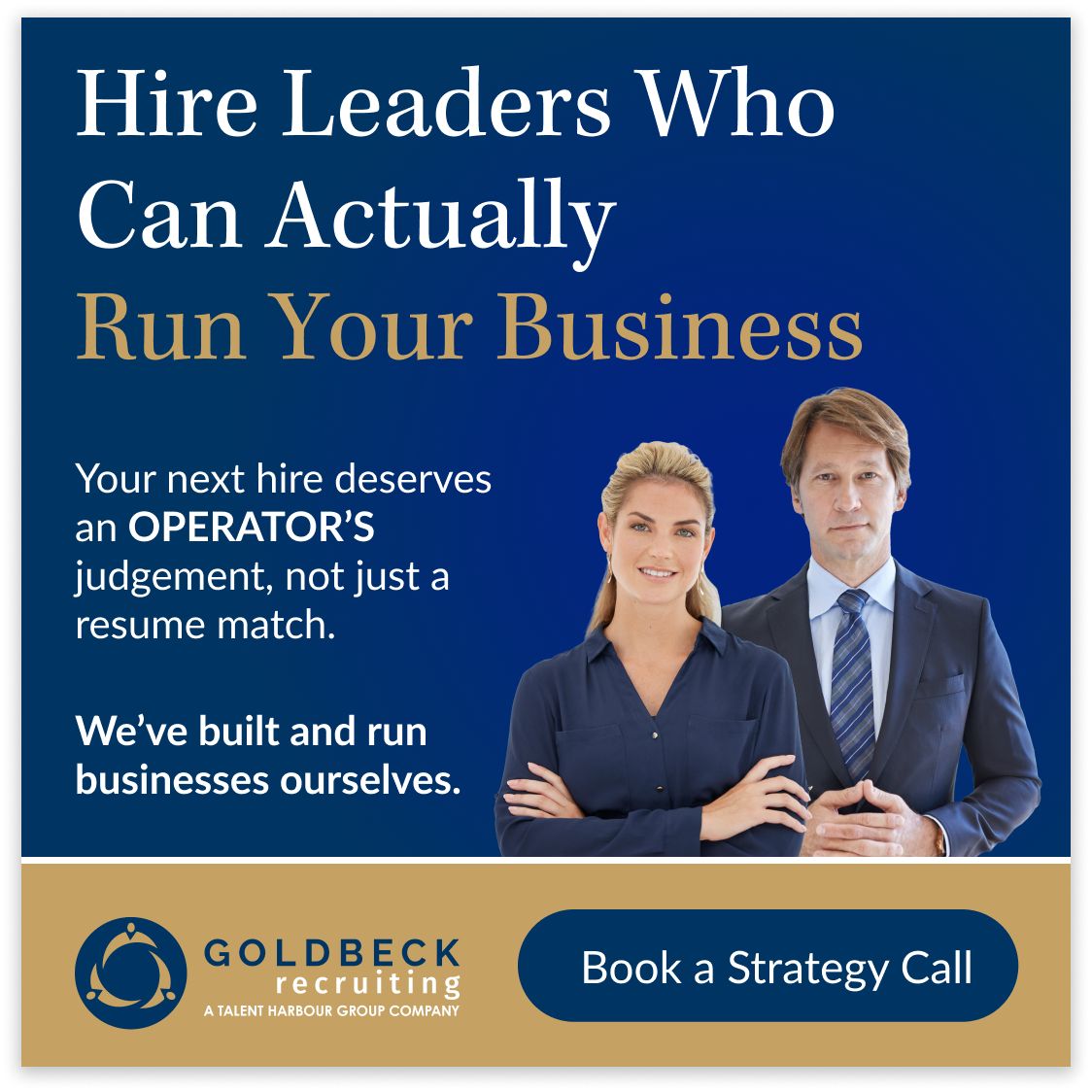 Goldbeck Recruiting ad