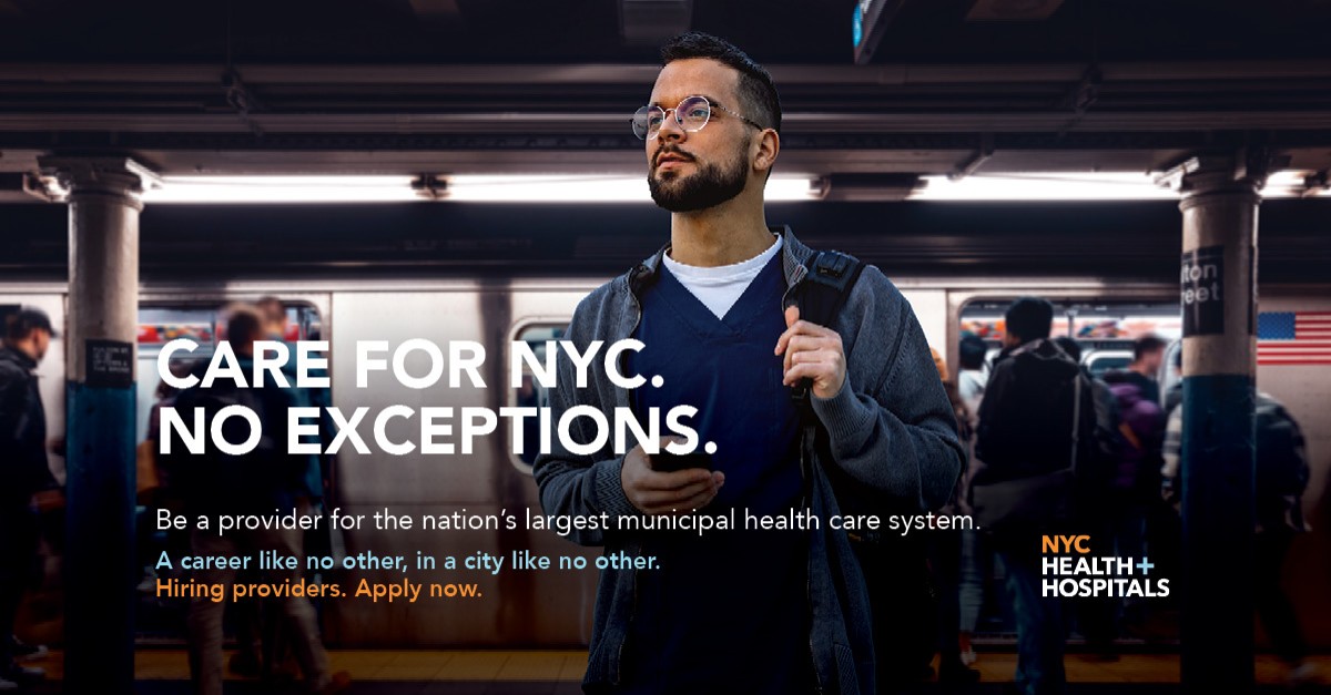 NYC Health + Hospitals ad