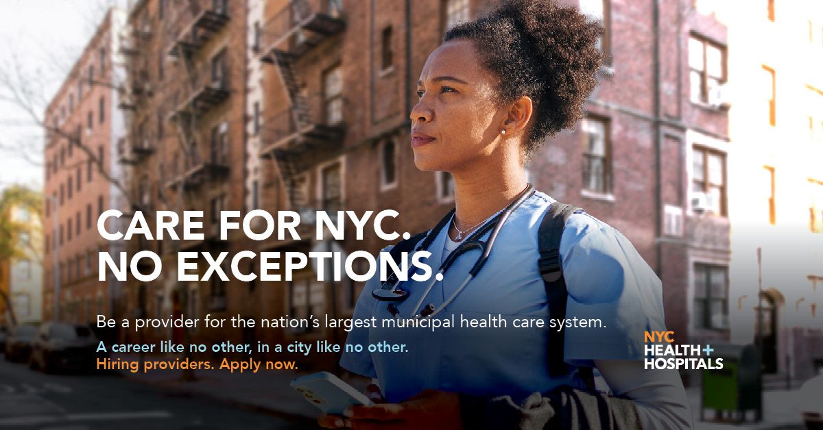 NYC Health + Hospitals ad