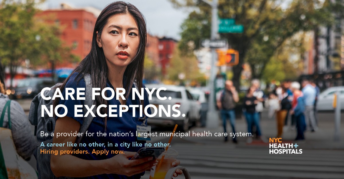 NYC Health + Hospitals ad