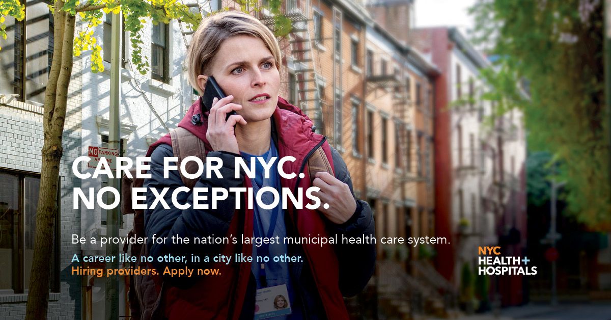 NYC Health + Hospitals ad