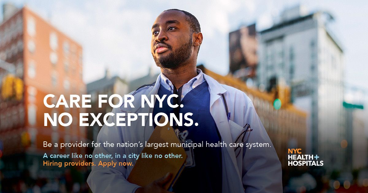 NYC Health + Hospitals ad