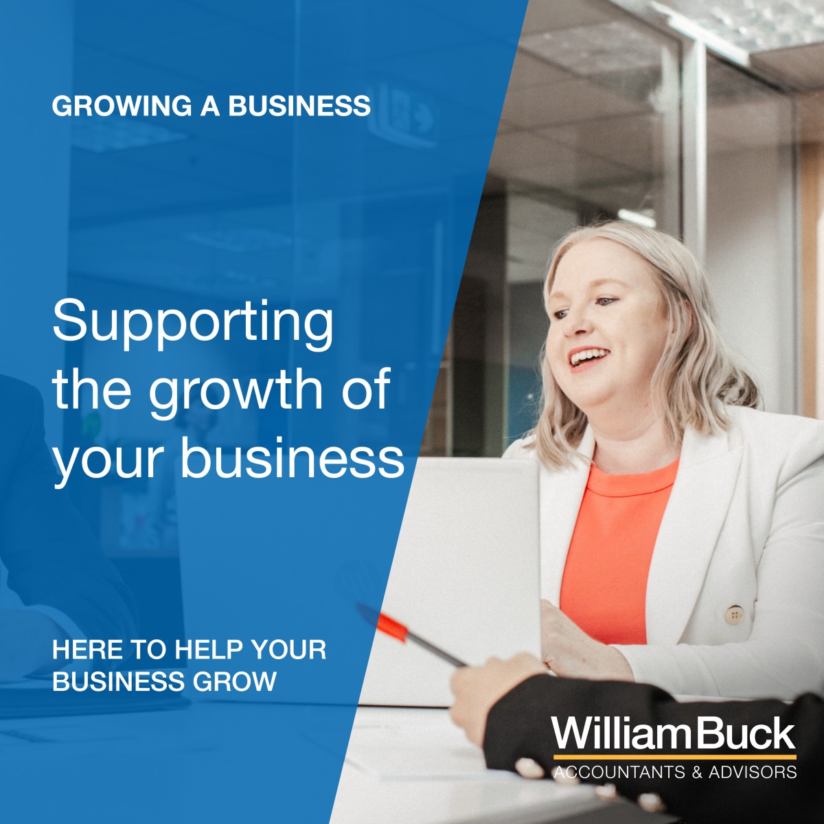 William Buck ad