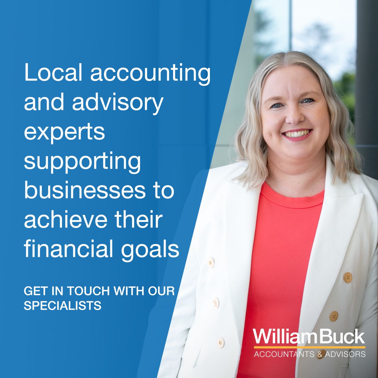 William Buck ad
