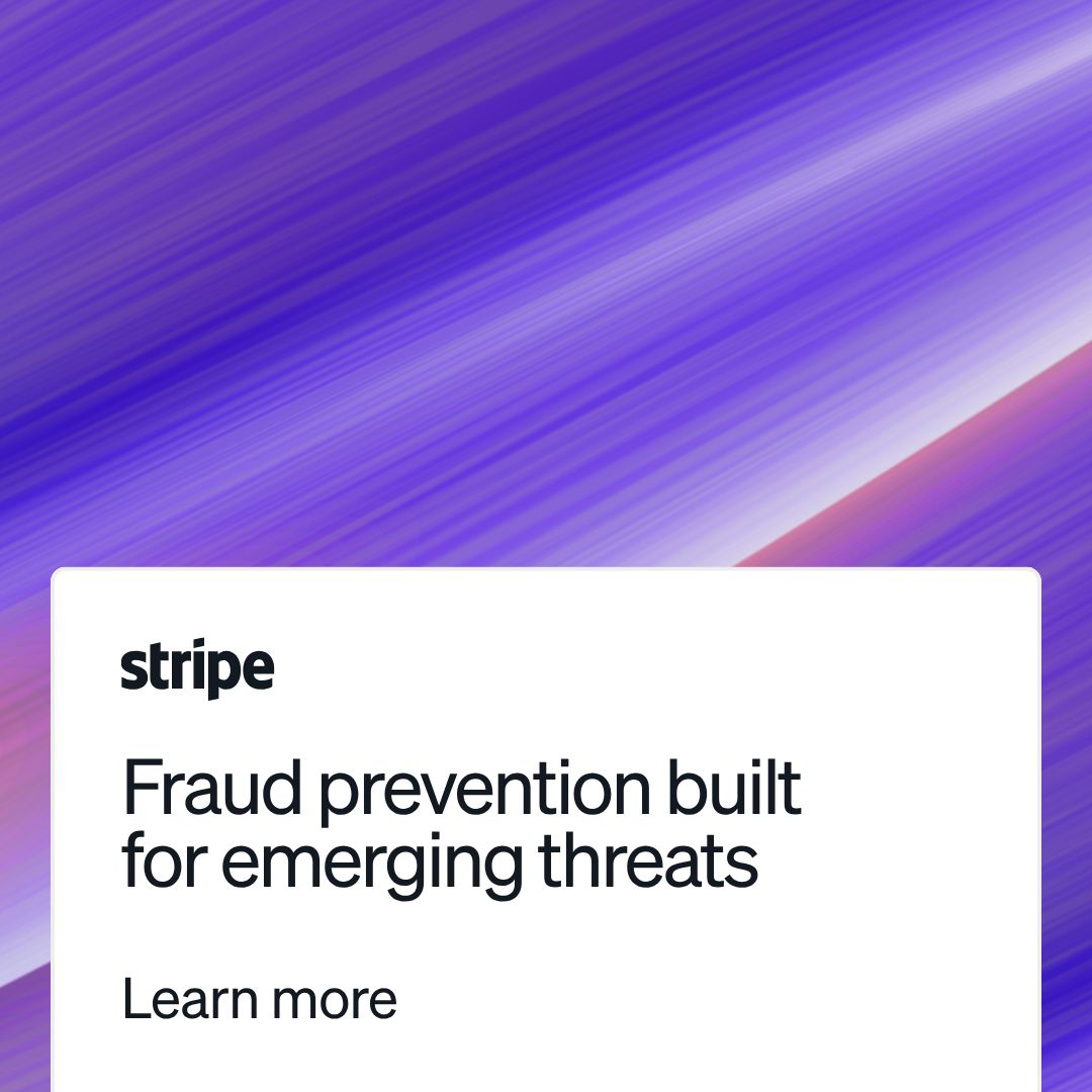 Stripe ad