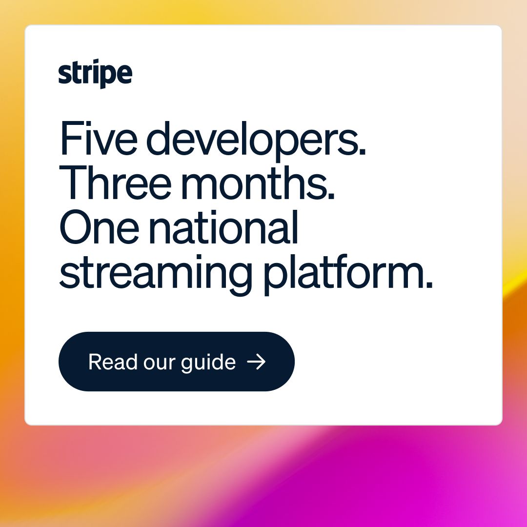 Stripe ad