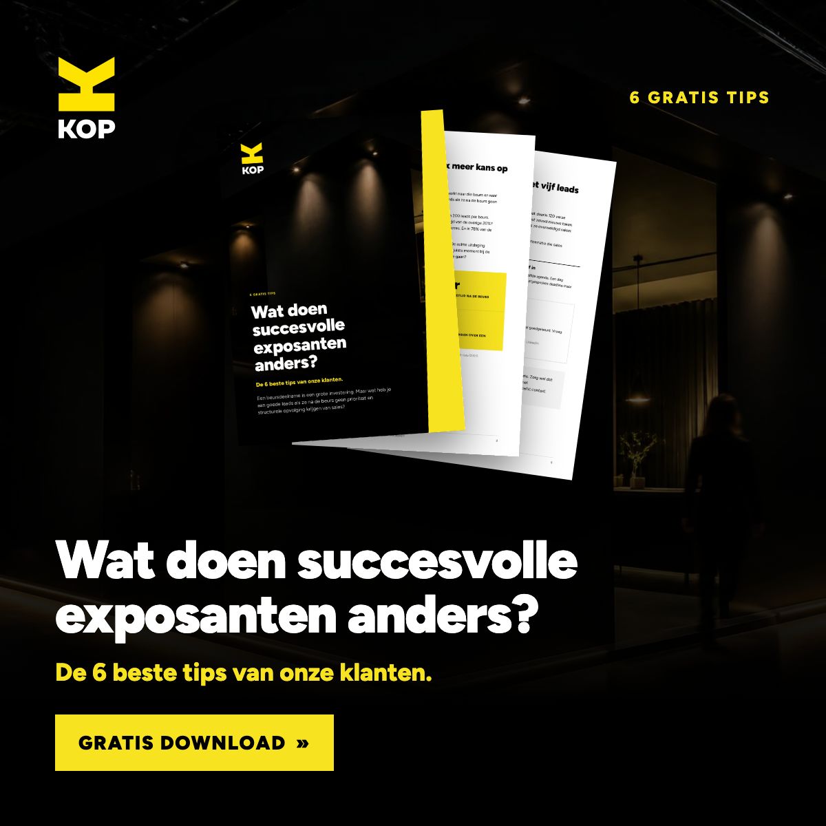 KOP | Exhibitions | Brand Experiences ad