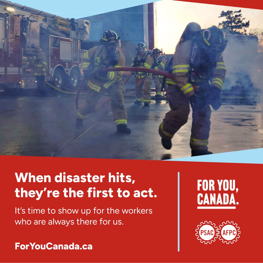 Public Service Alliance of Canada ad
