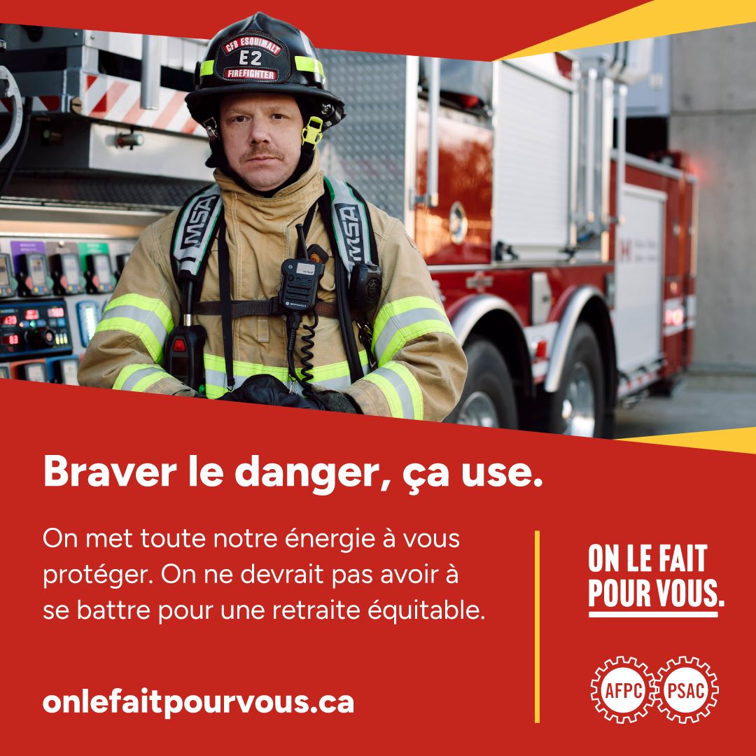 Public Service Alliance of Canada ad