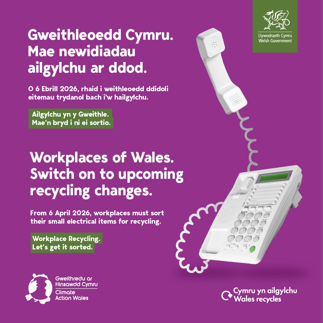 Llywodraeth Cymru / Welsh Government ad
