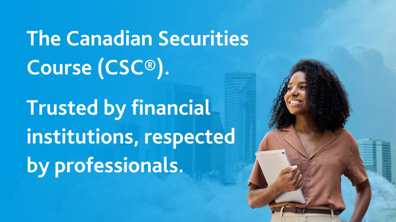 Canadian Securities Institute ad