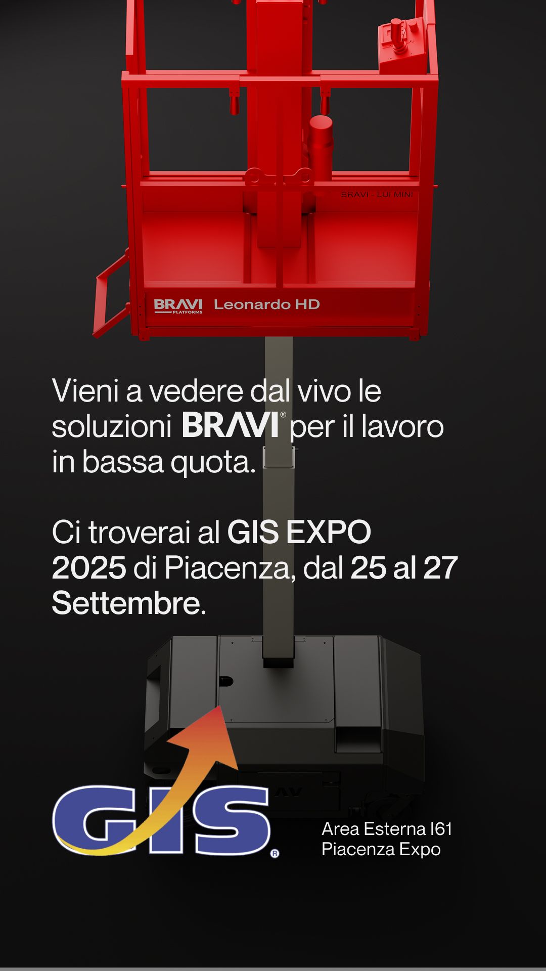 BRAVI PLATFORMS ad