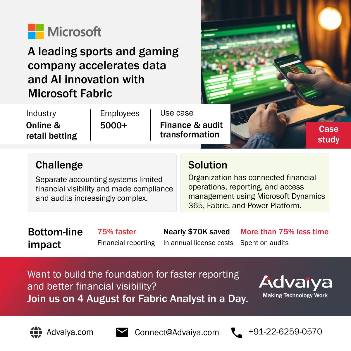 Advaiya Solutions, Inc ad