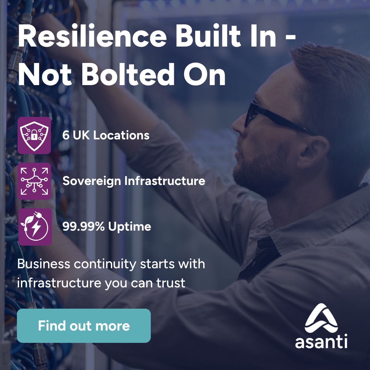Asanti - Powered by Lunar ad
