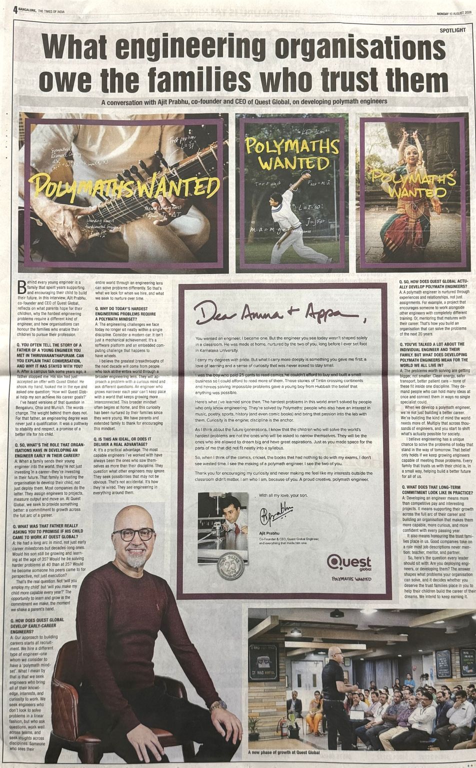 Quest Global ad