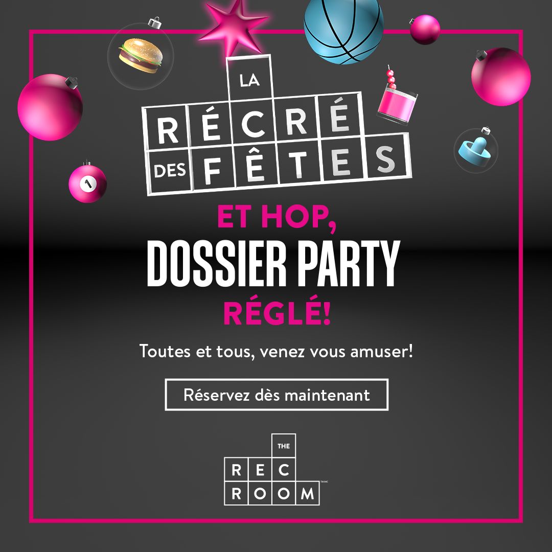 The Rec Room ad