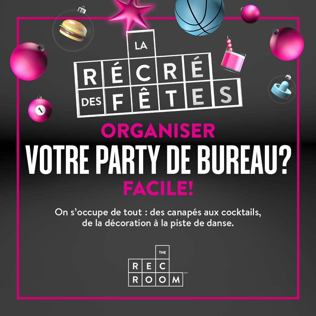 The Rec Room ad