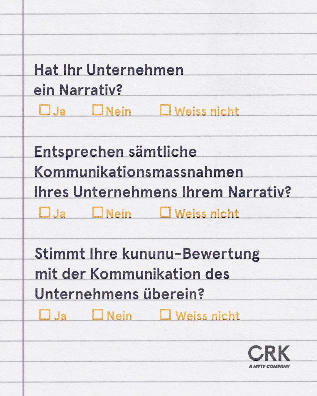 CRK – Agentur für Kommunikation ad