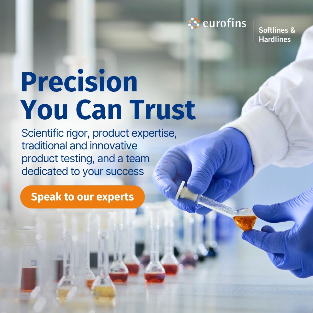 Eurofins Softlines & Hardlines ad