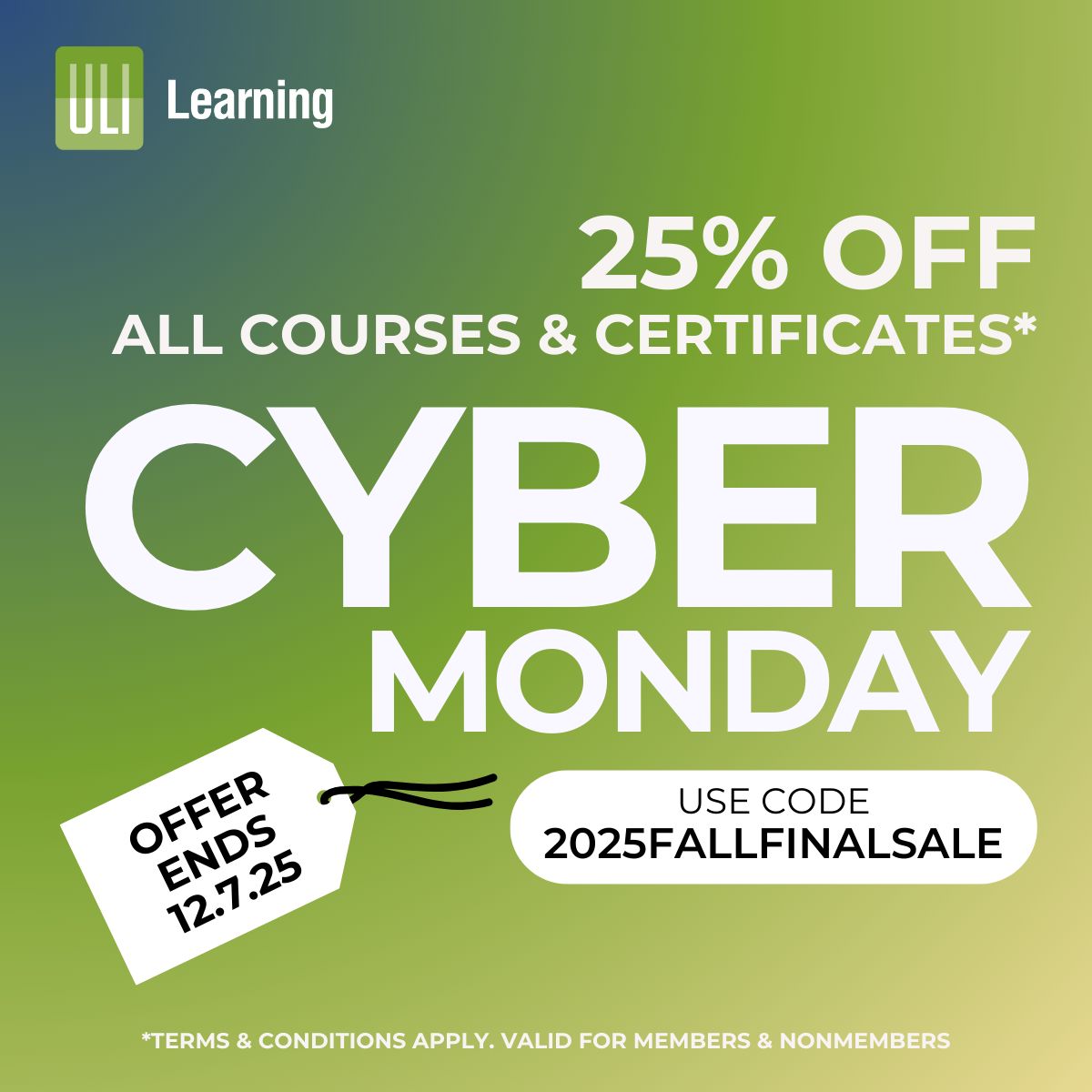 Urban Land Institute ad
