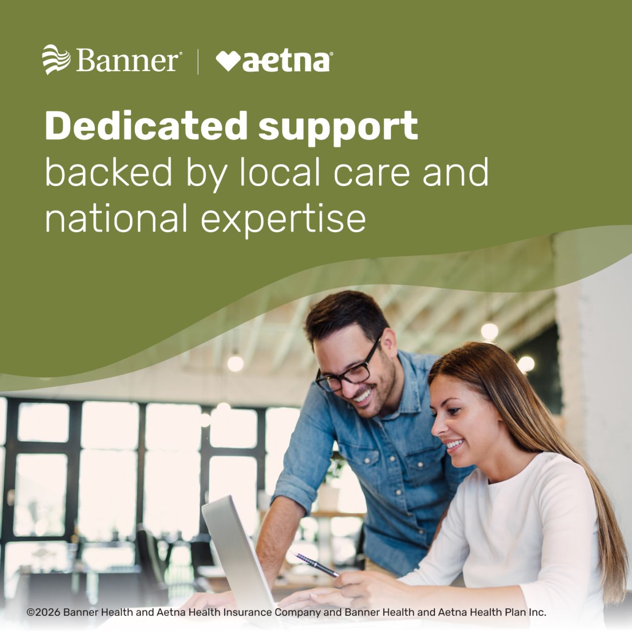 Banner|Aetna ad