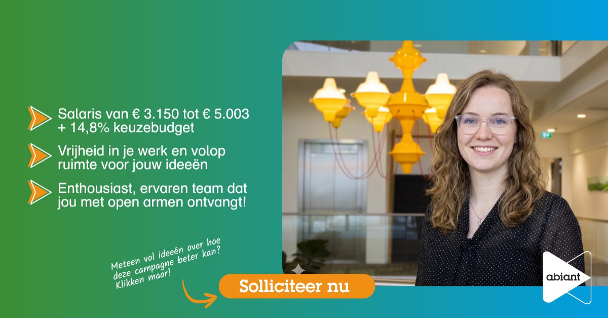 Abiant Uitzendgroep ad