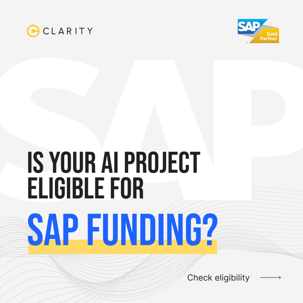 CLARITY ad