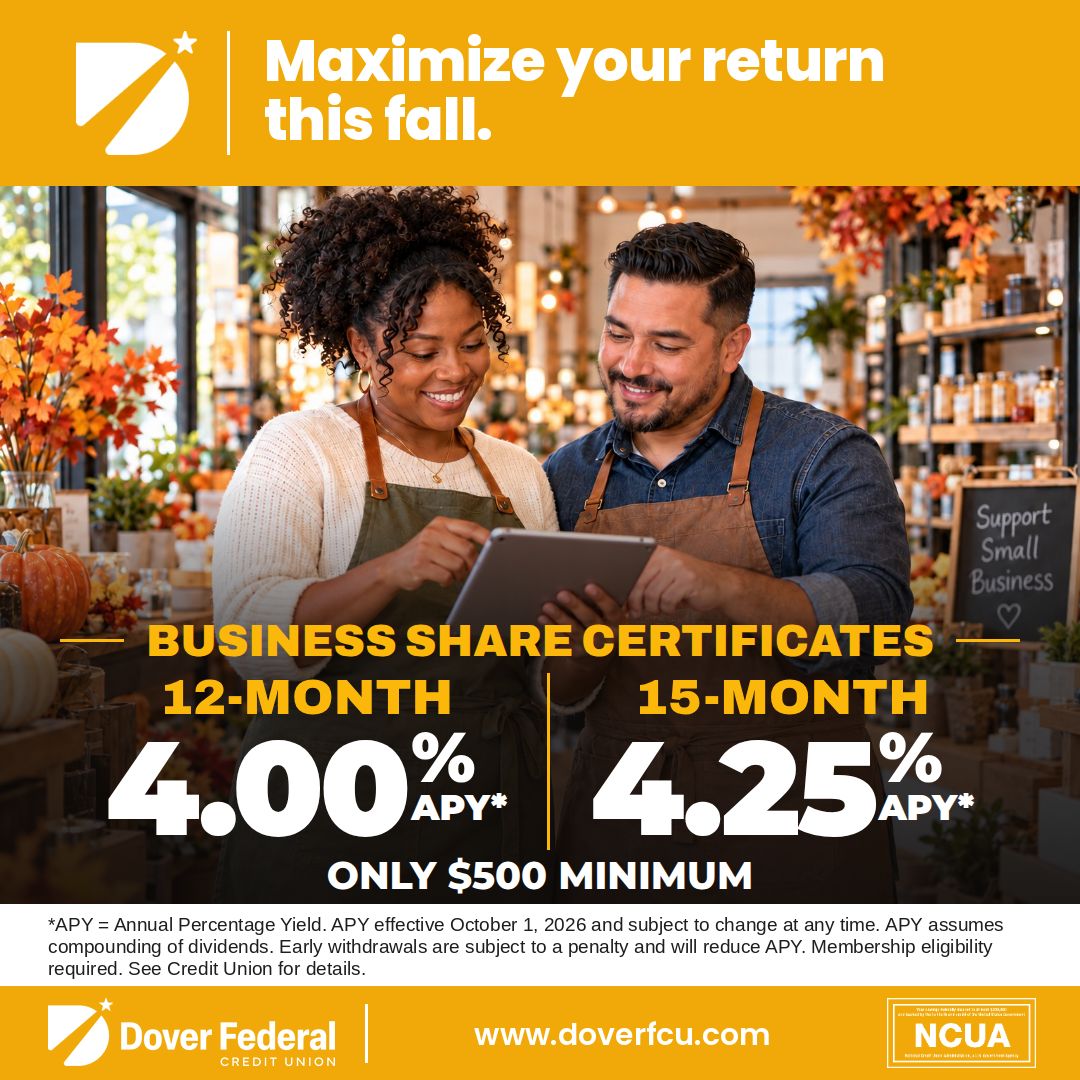 Dover Federal Credit Union ad