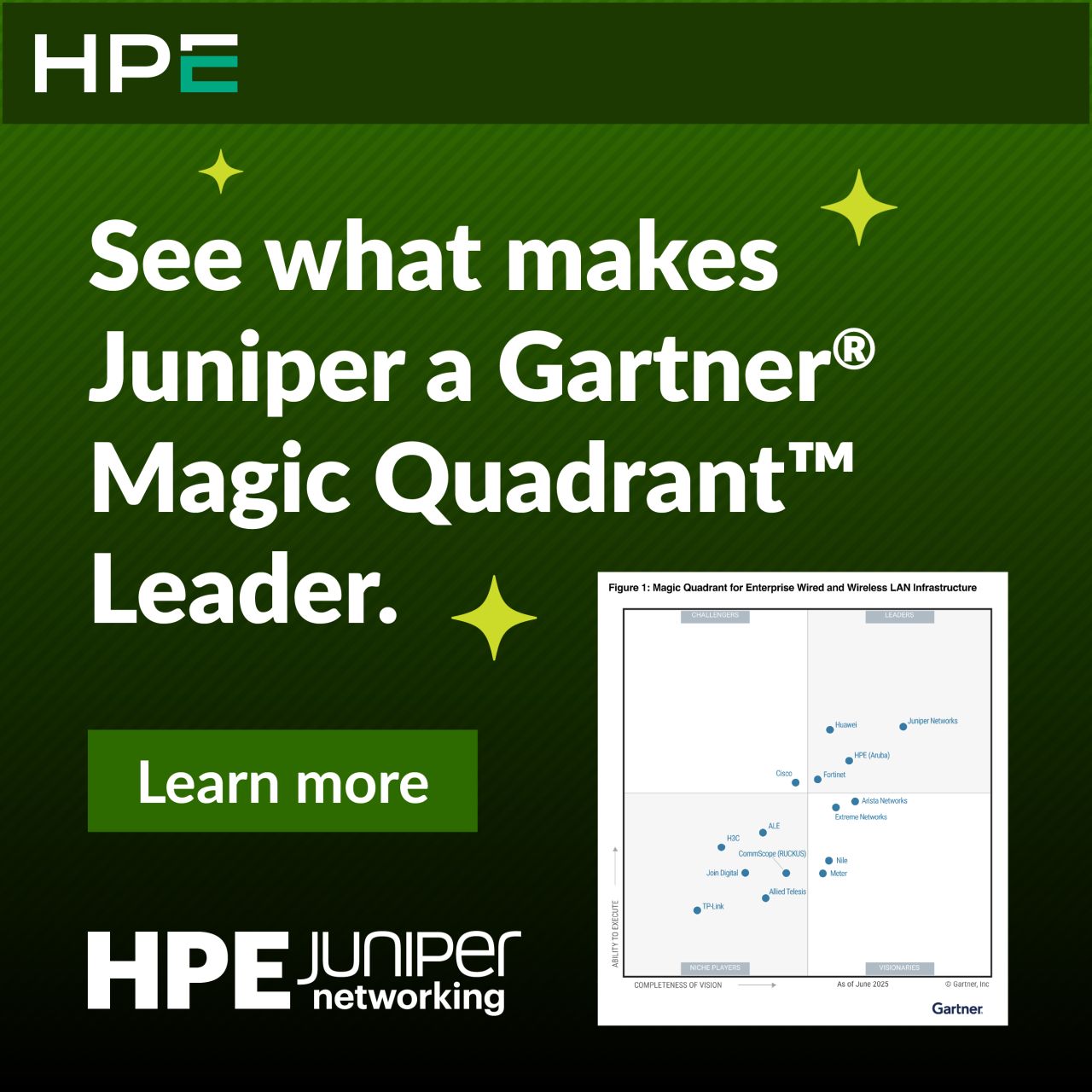 Juniper Networks ad