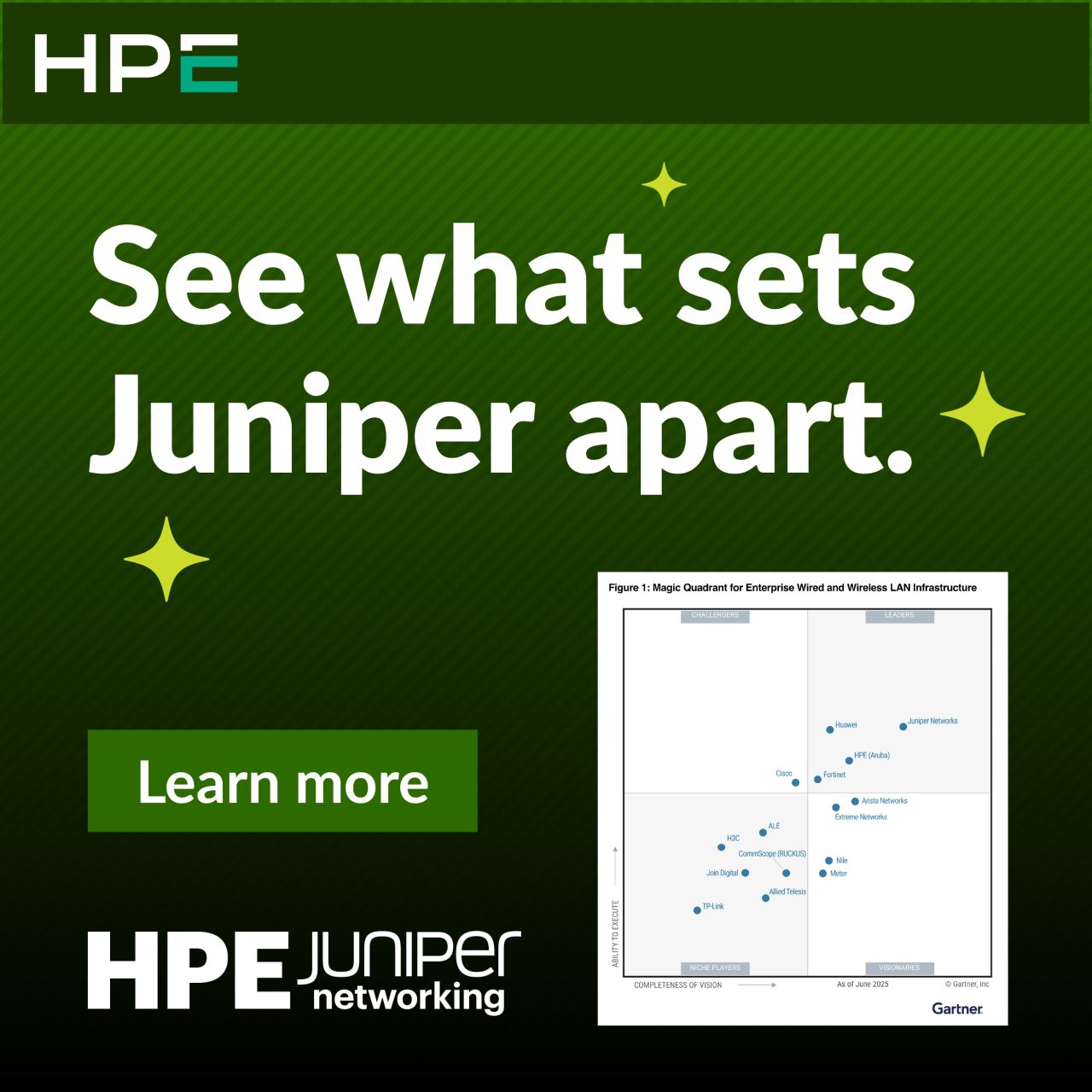 Juniper Networks ad