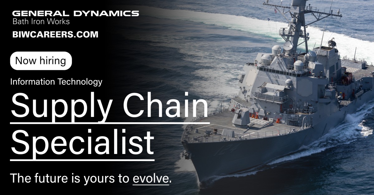 General Dynamics - Bath Iron Works ad
